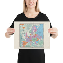 Load image into Gallery viewer, Ruskie Business Europe Map 2022 - Poster