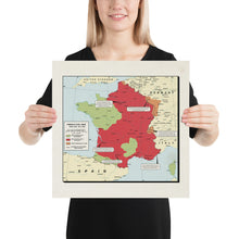 Load image into Gallery viewer, Ruskie Business Maps - The French Syndicalist Revolution - Poster