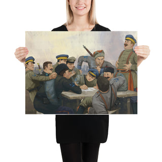 World of Kaiserreich - Ukraine - Poster (UA Red Cross Fundraiser)