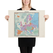 Load image into Gallery viewer, Ruskie Business Europe Map 2022 - Poster