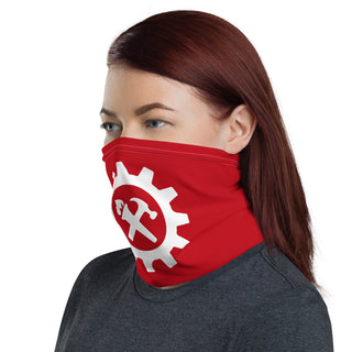 Neck Gaiter - Syndicalist White