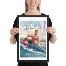 Load image into Gallery viewer, Hawaii Propaganda Poster - Framed - A Taste of Freedom