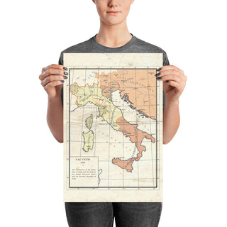 Milites Maps - Pre-Rework Italy - Poster