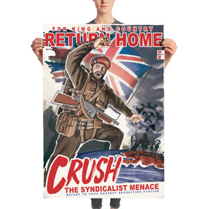 Kaiserreich - Dominion Of Canada Propaganda Poster - Return Home