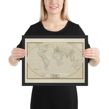 Load image into Gallery viewer, Ruskie Business - Kaiserreich World Map - Framed