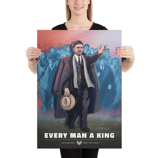 Union State Poster - Every Man a King