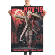Load image into Gallery viewer, Kaiserreich - Commune of France Propaganda Poster - La Lutte Prolongée
