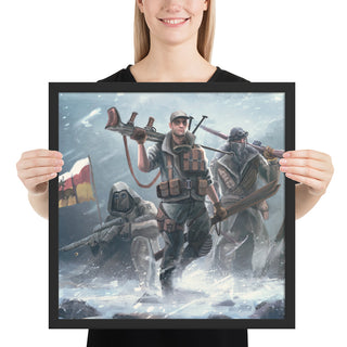 World Of Kaiserreich - Pacific States - Framed Art Print