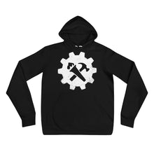 Load image into Gallery viewer, Syndicalist Gear Hoodie - Black