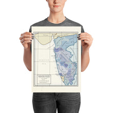 Load image into Gallery viewer, Milites Maps - Maratha States - Poster