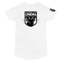 Load image into Gallery viewer, Longbody Kaiser Cat Tee - Three Prints - White