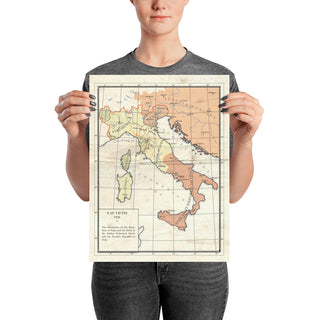 Milites Maps - Pre-Rework Italy - Poster