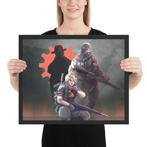World of Kaiserreich - Combined Syndicates - Framed Art Print