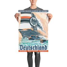 Load image into Gallery viewer, Kaiserreich - German Empire Propaganda Poster - Stark, Wachsam, Bereit.