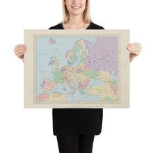 Load image into Gallery viewer, Ruskie Business Europe Map 2021   - Poster (Ruskie Style)