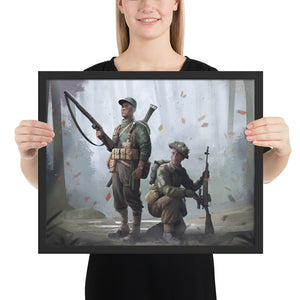 World Of Kaiserreich - New England - Framed Art Print