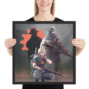 World of Kaiserreich - Combined Syndicates - Framed Art Print
