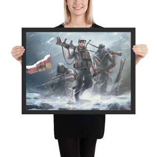 World Of Kaiserreich - Pacific States - Framed Art Print