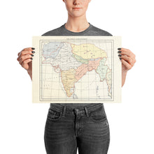 Load image into Gallery viewer, Milites Maps - India - Poster