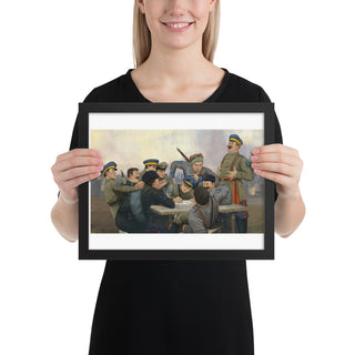 World of Kaiserreich - Ukraine - Framed Art Print (UA Red Cross Fundraiser)